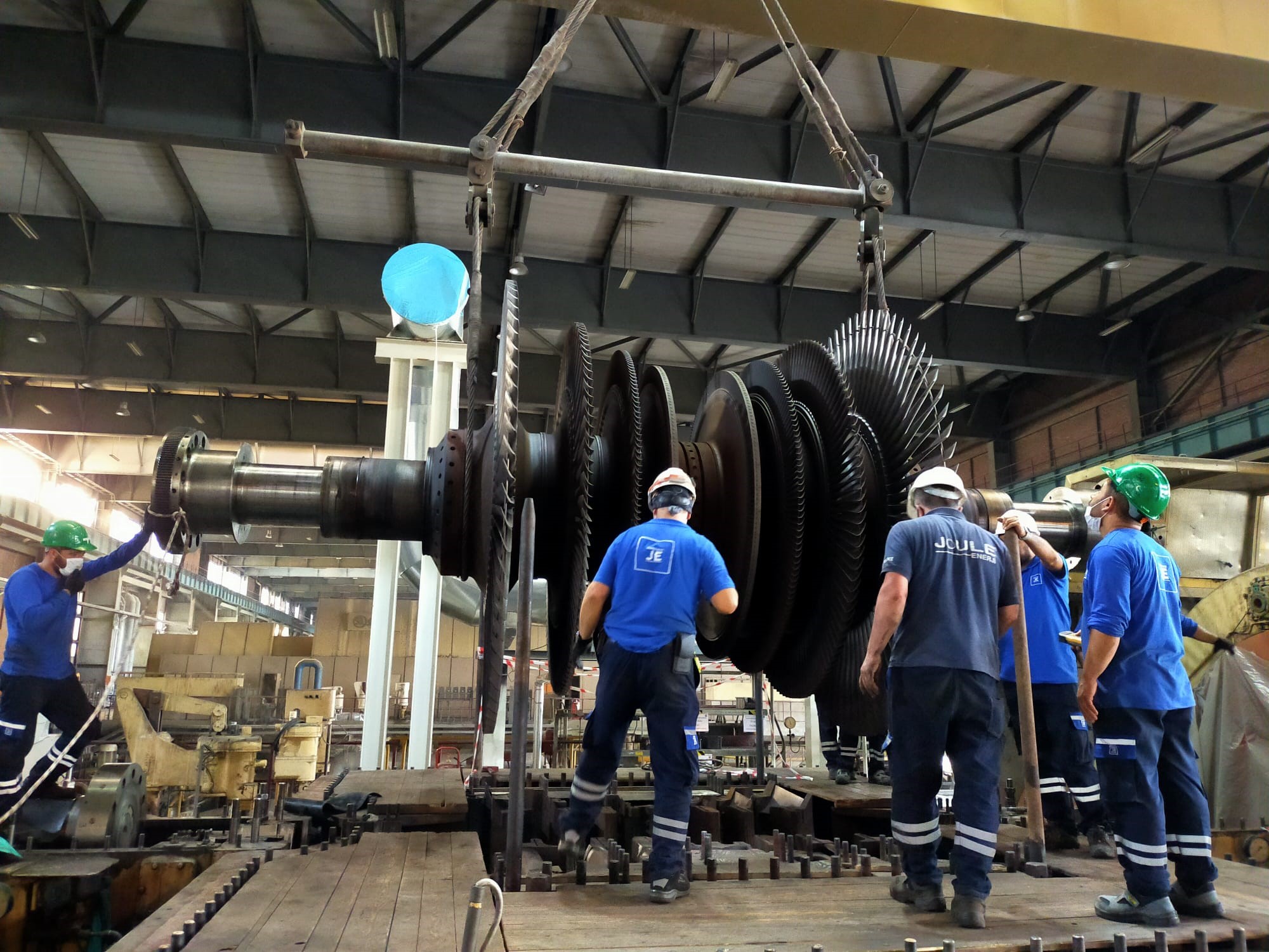 Тепловая электростанция в Сома - Капитальный ремонт паровой турбины Skoda мощностью 165 МВт (блок-3)
