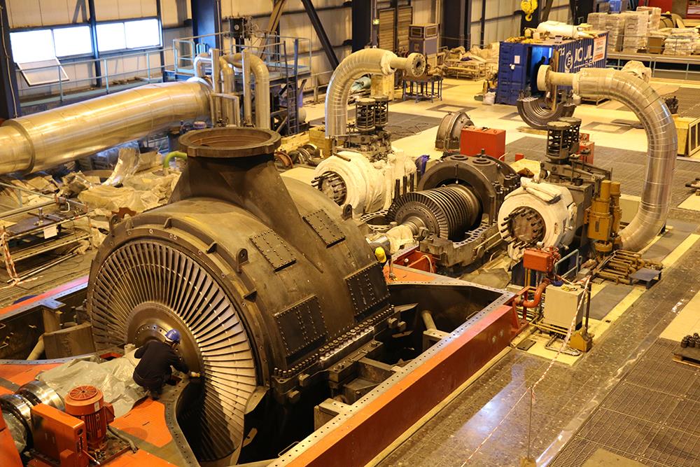 Тепловая электростанция секция Afşin B - E-ON Ремонт паровой турбины и генератора