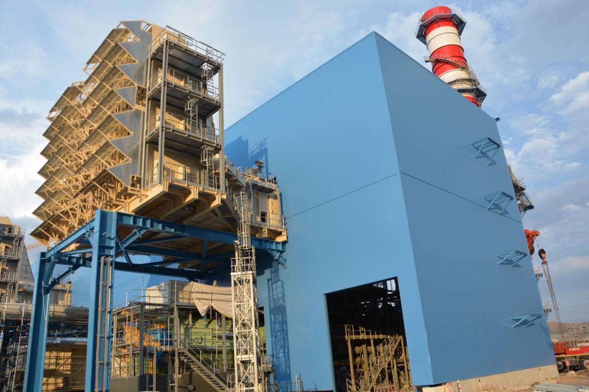 Электростанция комбинированного цикла ACWA мощностью 927 МВт - Работы по установке турбины (Samsung C&T)