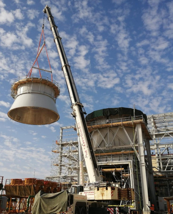 Электростанция простого цикла в Мисурате мощностью 650 МВт - 2 х 325 МВт Siemens газотурбинная установка / Ливия