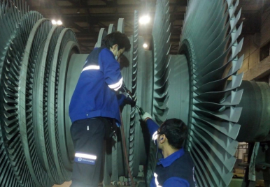 Afşin Elbistan A Wärmekraftwerk - 340 MW Herstellung und Montage von Dampfturbinenschaufeln mit Reverse Engineering