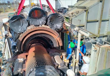 AKSA Enerji - Pointe Noire Energy Facility / Congo - GE Frame 5 Gas Turbine Major Overhaul