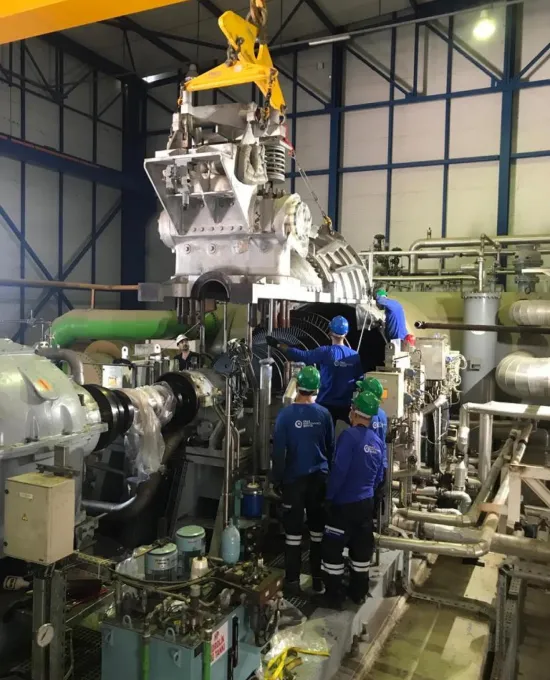 Газовая электростанция Ali Metin Kazancı - капитальный ремонт паровой турбины 2 x 25,5 МВт