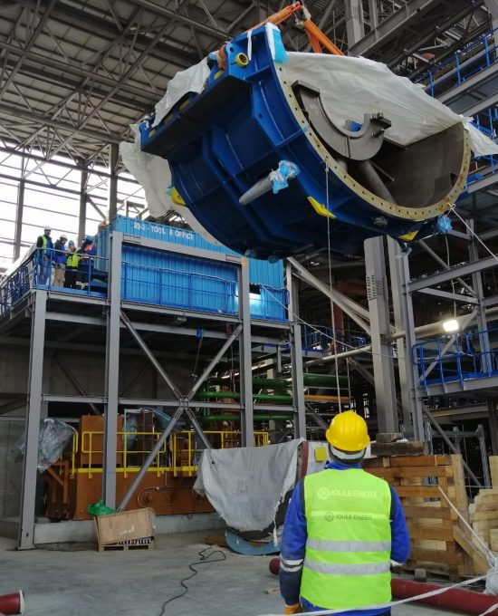 Doosan Skoda Power - İBB Waste Incineration and Power Generation Facility (WtE) - 85 MW Steam Turbine Installation