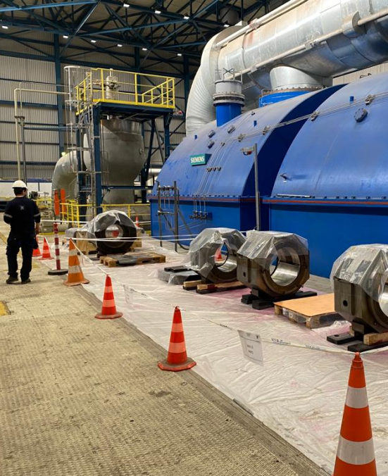Электростанция ISKEN в Сугезю - Капитальный ремонт паровой турбины Siemens мощностью 660 МВт