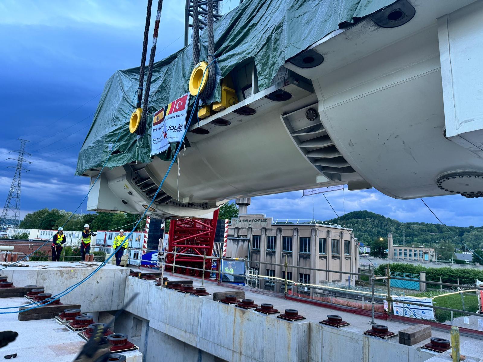 870 MW CCPP Construction Liege, Belgium