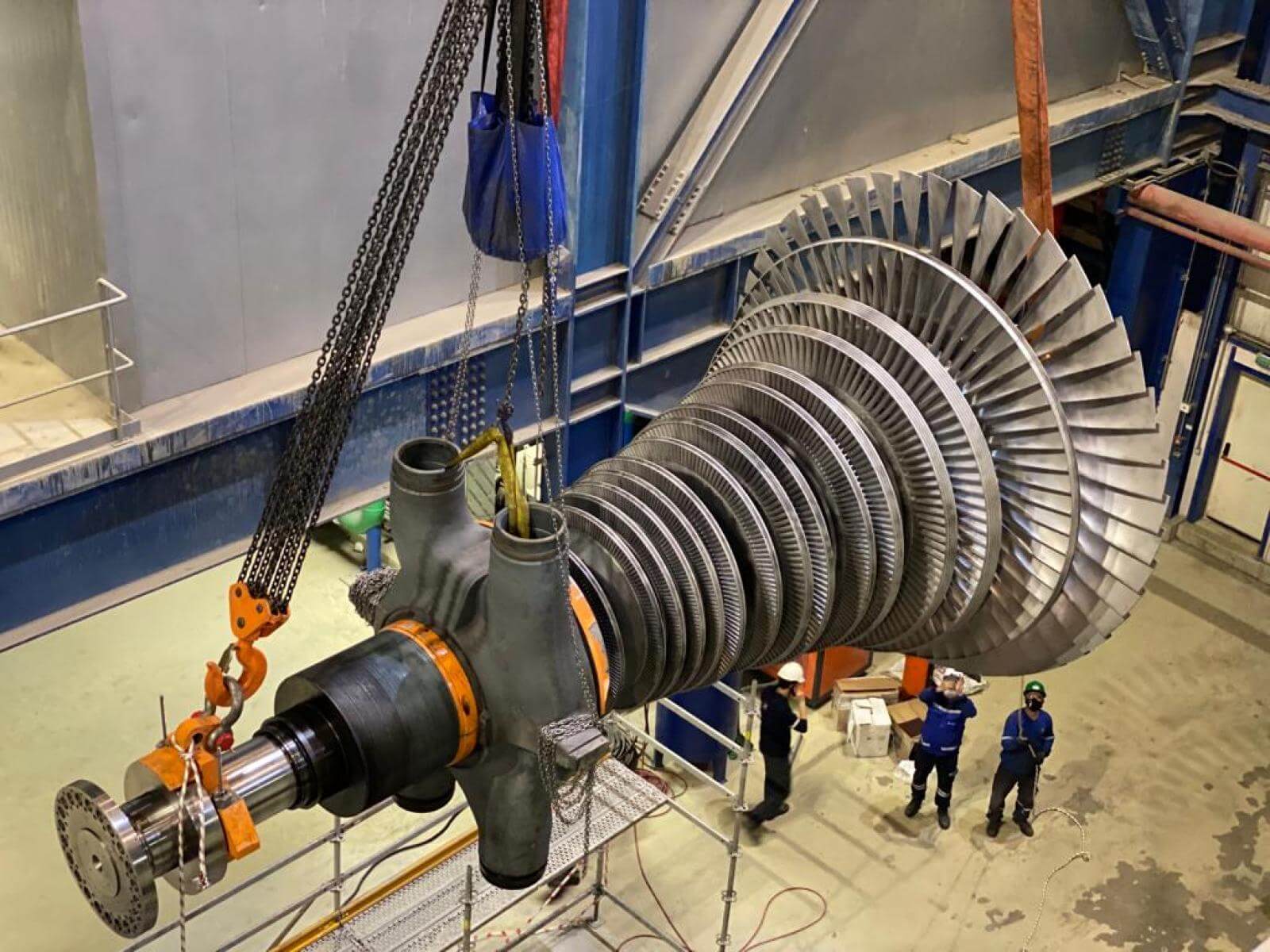 Тепловая электростанция в Туфанбейли – капитальное техническое обслуживание паровой турбины Siemens мощностью 157 МВт (STG-2)