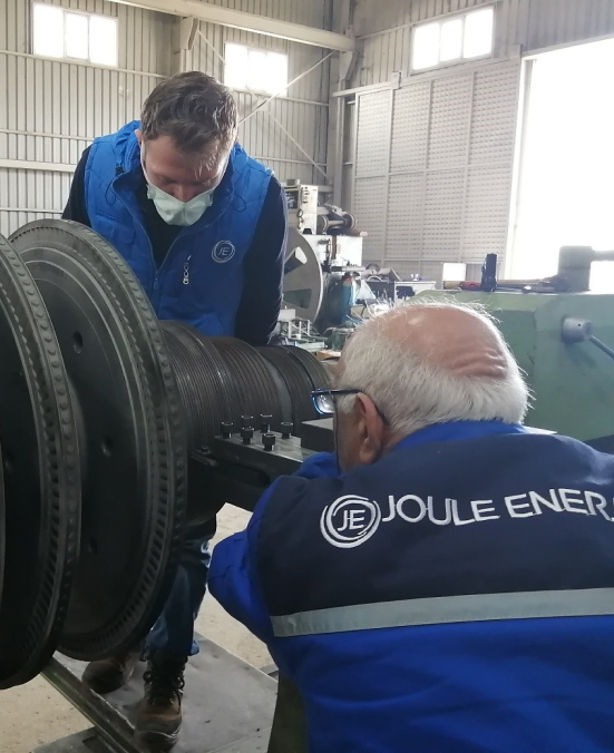 Joule Workshop - Seal Replacement of 2 Rotor & Diaphragm and Low Speed Balancing