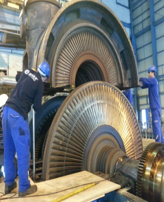 İÇDAŞ Değirmencik Power Plant- 135 MW Steam Turbine Major Overhaul (LP)