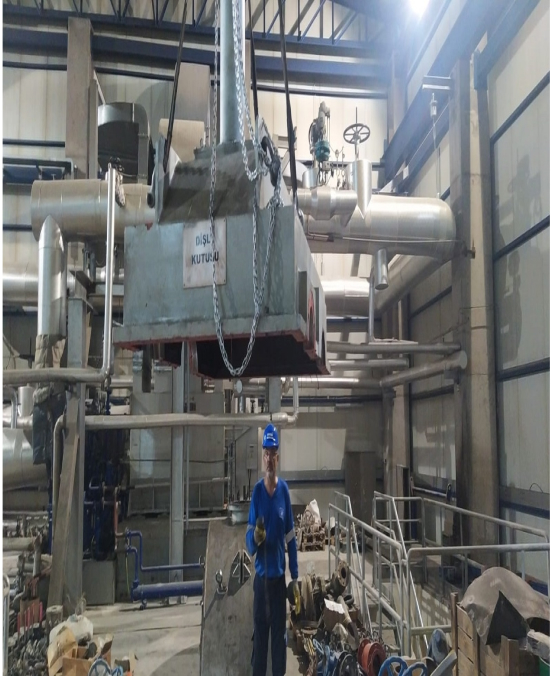 MOSB-Anlage - 14 MW Dampfturbine Generalüberholung und Zustandserfassung