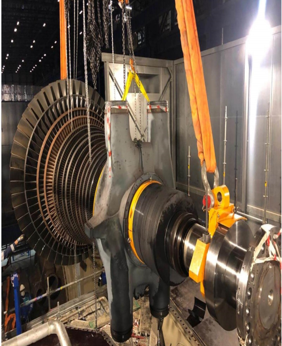 Тепловая электростанция в Туфанбейли - капитальное техническое обслуживание паровой турбины Siemens мощностью 157 МВт (STG-1)