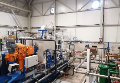 MAV Elektrik Göynük Biomassekraftwerk - Inbetriebnahme von 1 MW Dampfturbinen