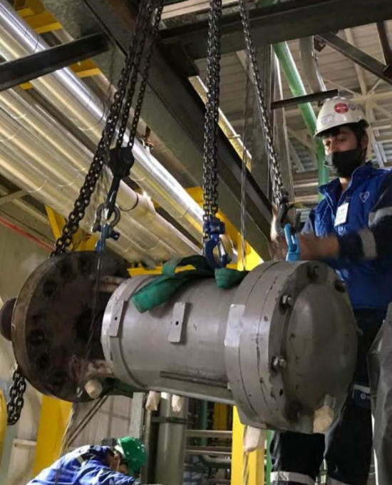 Завод Şişecam Camis - мелкое техническое обслуживание паровой турбины мощностью 10 МВт
