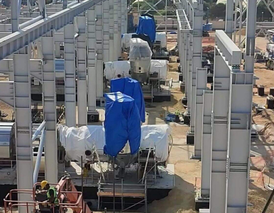 Электростанция простого цикла в Западном Триполи мощностью 671 МВт - Siemens газотурбинные установки 4 x 168 МВт / Ливия