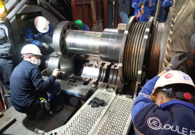 Тепловая электростанция в Тунчбилек - капитальный ремонт паровой турбины мощностью 158 МВт (блок-4)