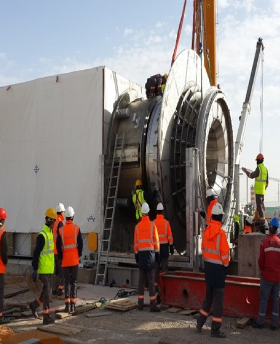 Çalık Enerji - Türkmenistan Watan 250 MW SCPP GE Gaz Turbini Montaj Projesi