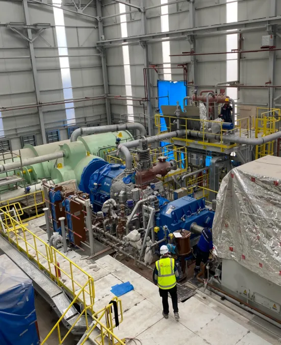 EKON Endüstri - 15 MW Doosan Skoda Buhar Türbini (Elektro-Mekanik)